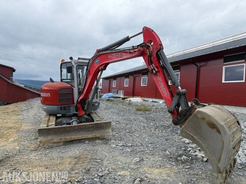 2008 Wacker Neuson 6003 mini excavator, side view