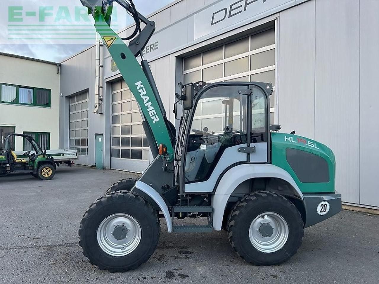 2023 Kramer KL19.5 mini excavator, side view 2023 Kramer KL19.5 mini excavator, side view