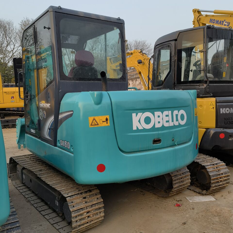 2023 Kobelco SK60-10 excavator, rear view 2023 Kobelco SK60-10 excavator, rear view