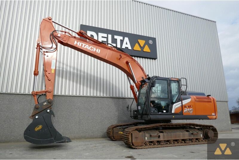 2022 Hitachi ZX210LC-7 crawler excavator, side view