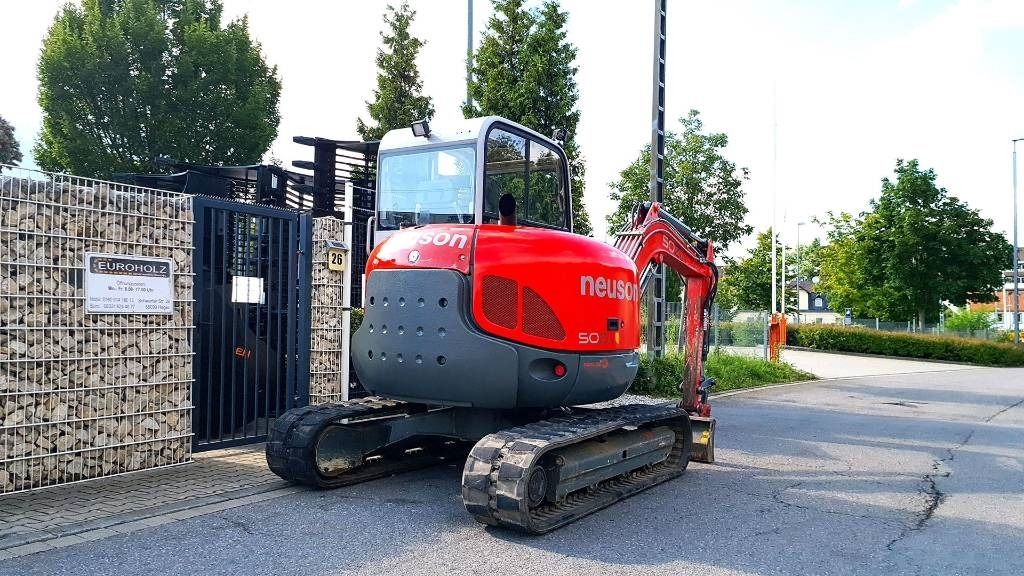 2008 Wacker Neuson 50Z3 RD mini excavator rear view