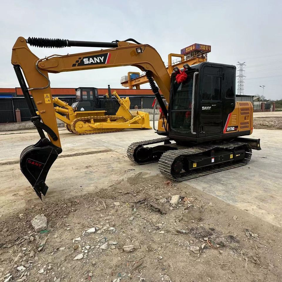 2024 Sany SY75C Pro mini excavator, side view