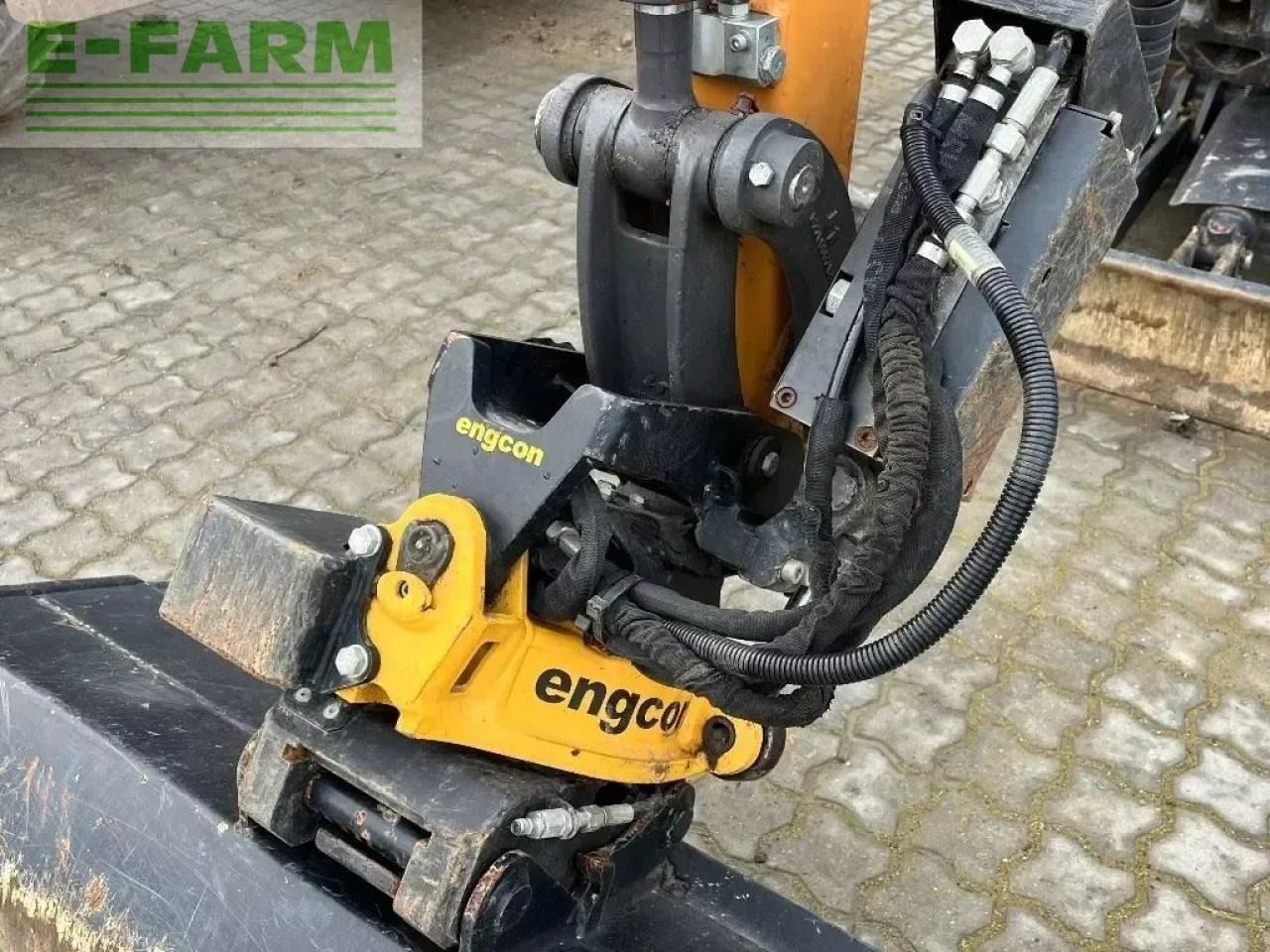 2023 CASE CX 22 D mini excavator tiltrotator attachment detail