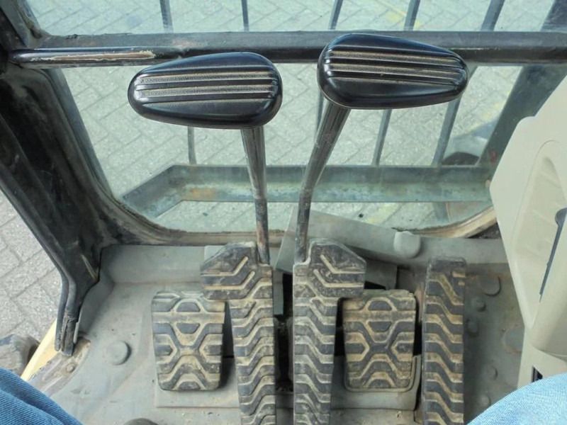 2008 Caterpillar 308C mini excavator interior foot pedals