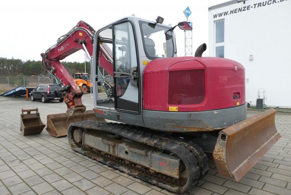 2012 Wacker Neuson 14504 E11-01 crawler excavator, rear three-quarter view