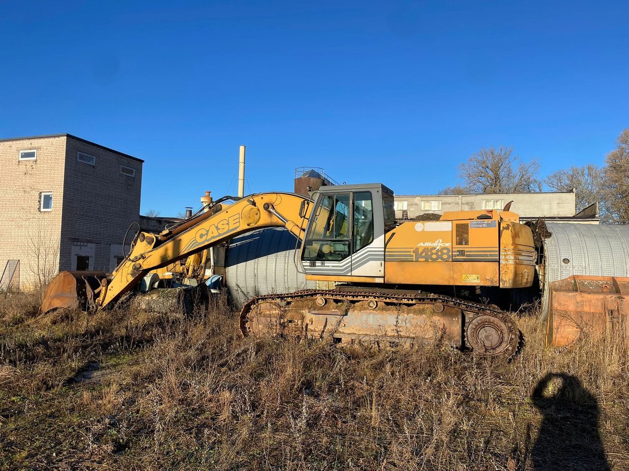 2013 CASE 1488 crawler excavator, side view