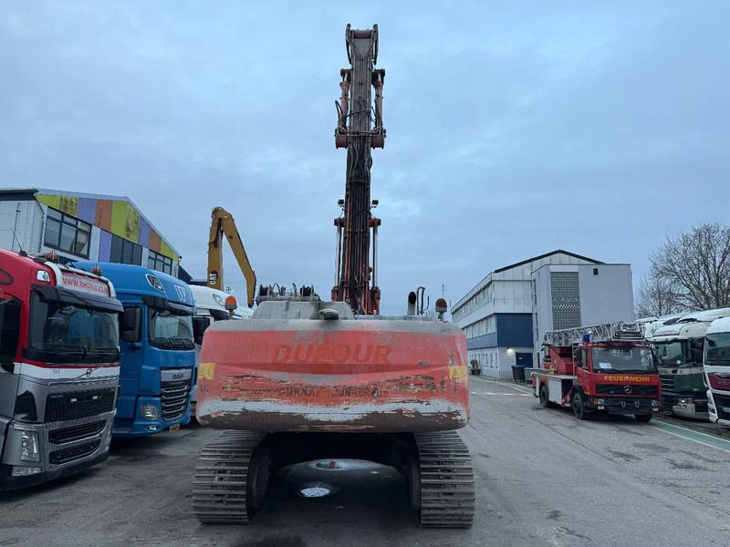 2010 Hitachi ZX350LC-3 crawler excavator, rear view