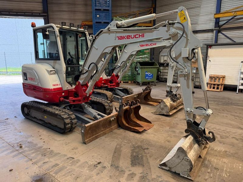 2023 Takeuchi TB235-2 mini excavator, side view
