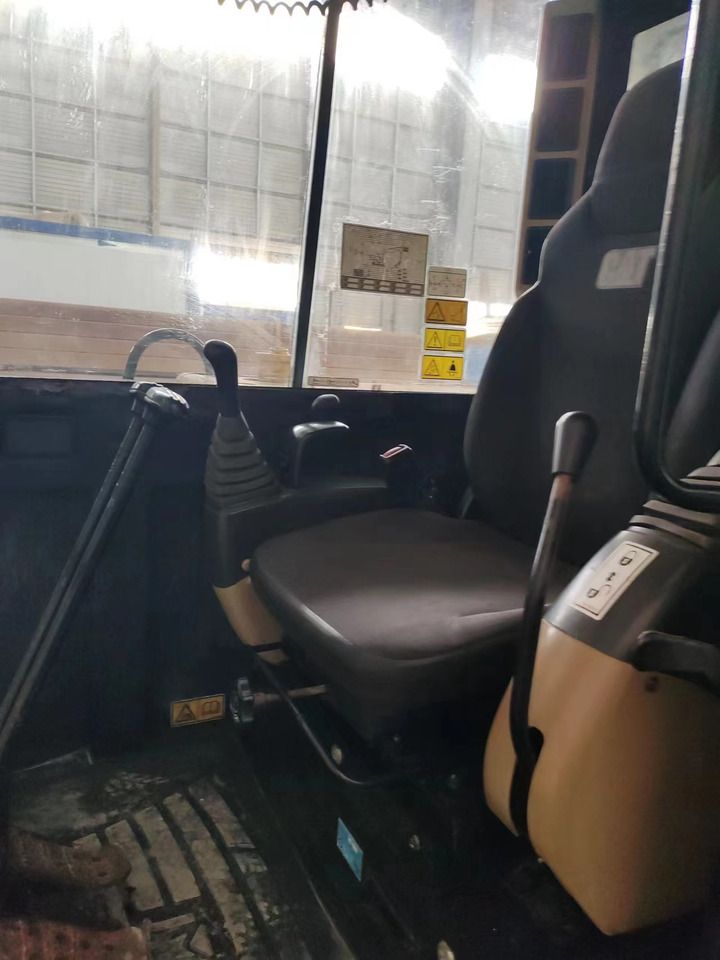 2021 Caterpillar 306E2 mini excavator interior cab view