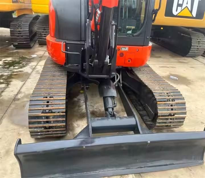 2024 Kubota KX165-5 mini excavator front view with blade