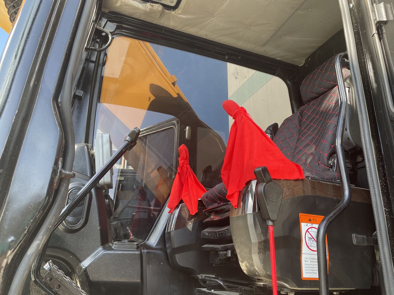 2020 Sany SY215C crawler excavator cab interior 2020 Sany SY215C crawler excavator cab interior