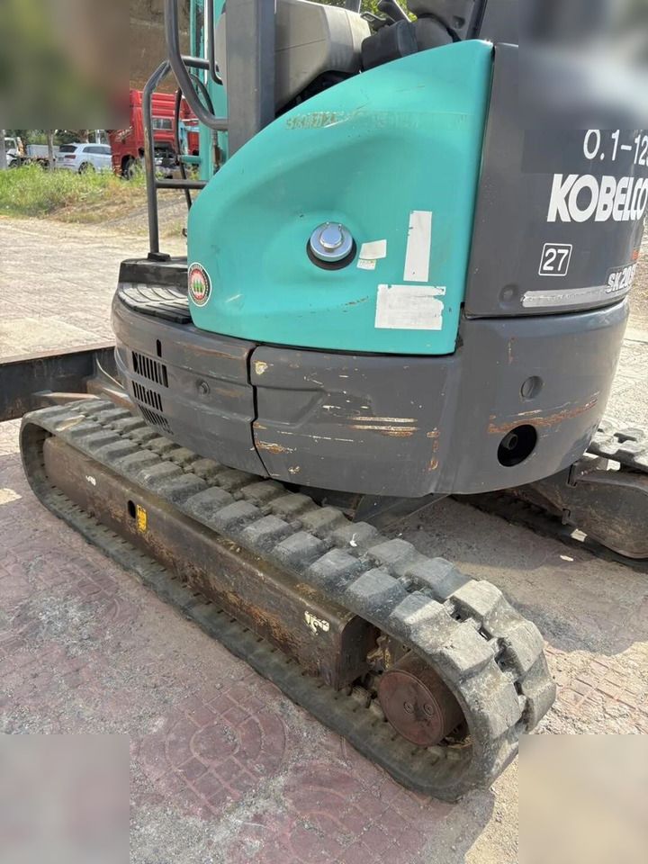 2017 Kobelco SK20SR-5 mini excavator rear quarter view