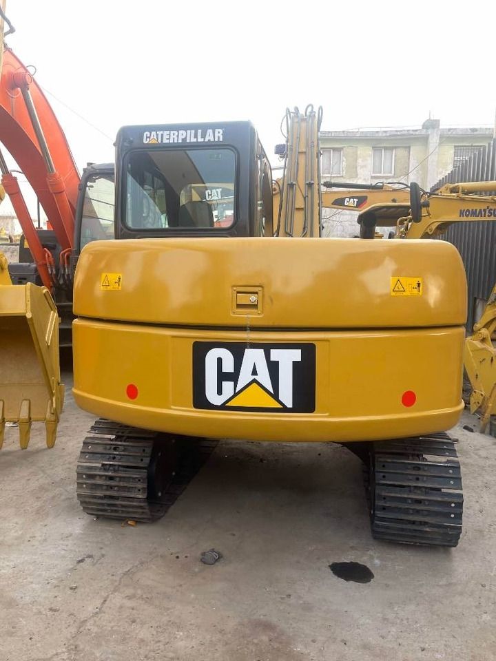 2020 Caterpillar 307D mini excavator rear view
