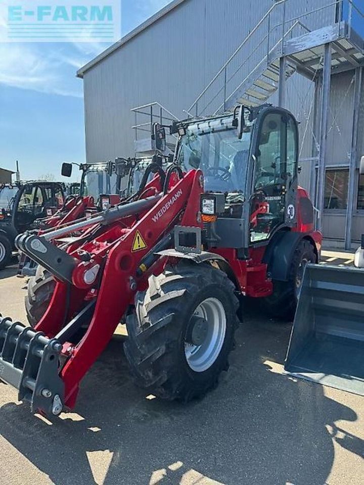 2023 Weidemann 4080 BASIC LINE wheel loader, front three-quarter view