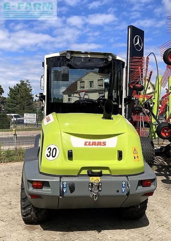 2024 Claas TORION 639 wheel loader, rear view 2024 Claas TORION 639 wheel loader, rear view