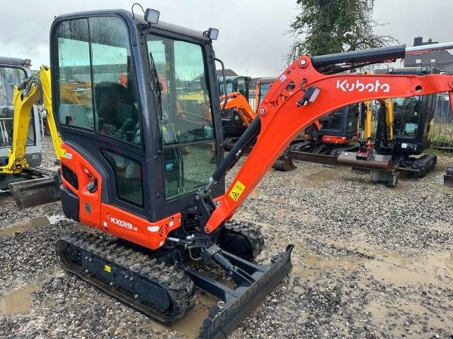 2023 Kubota KX019-4 mini excavator, side view