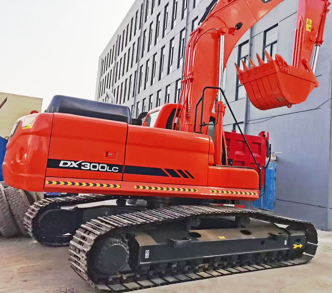 2023 Doosan DX300LC crawler excavator side view