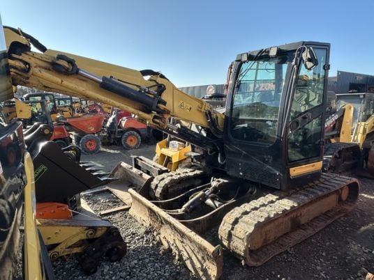 2019 Yanmar B7-6 SIGMA crawler excavator, side view