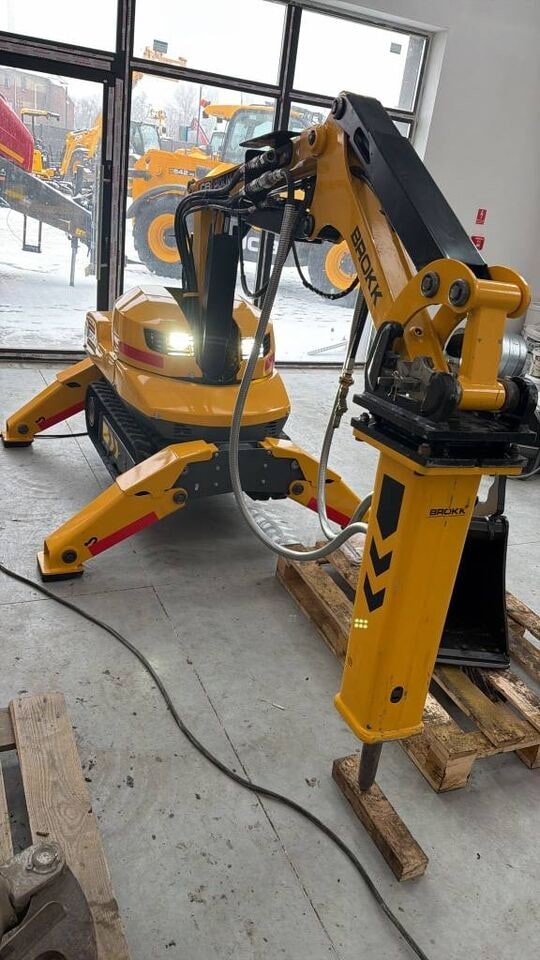 2018 Brokk 110 crawler excavator with breaker attachment