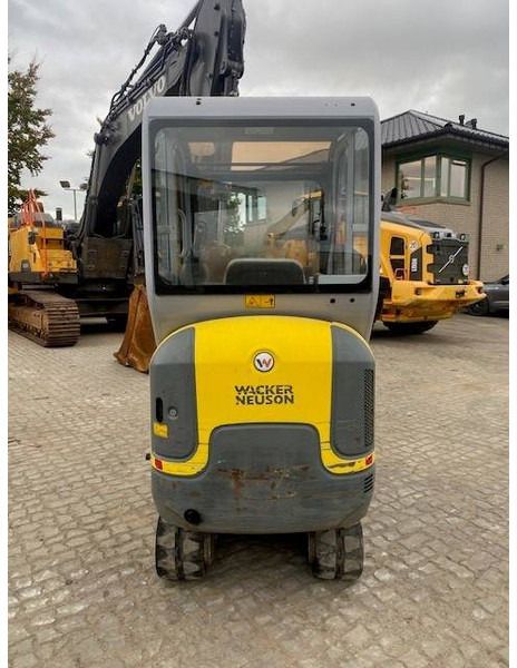 2014 Wacker Neuson 1404 mini excavator, rear view