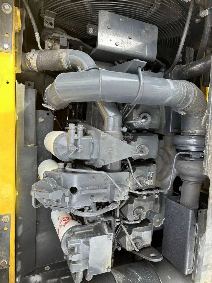 2023 Komatsu PC450-7 crawler excavator engine compartment view