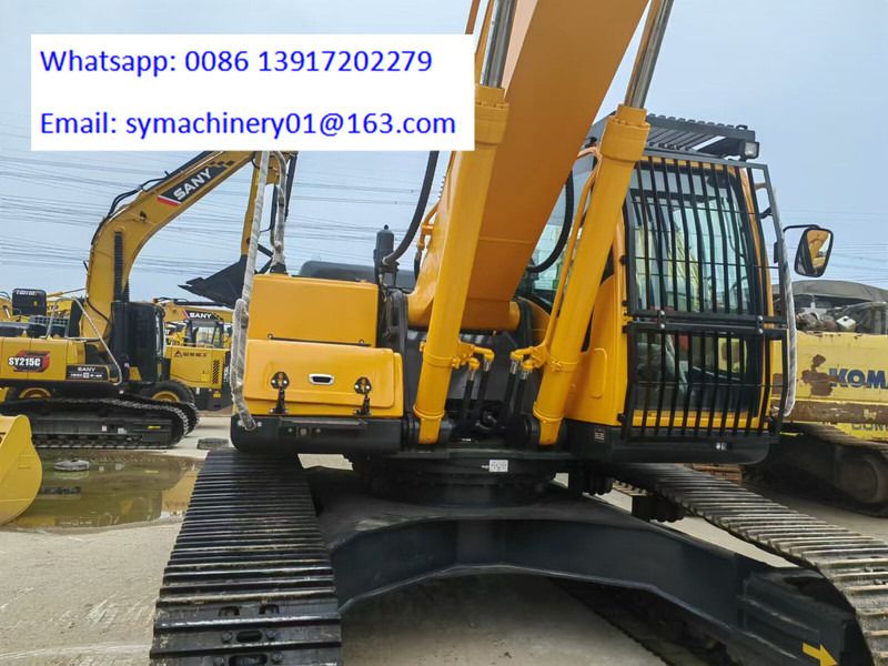 2024 Hyundai R330LC-9S crawler excavator, rear-quarter view