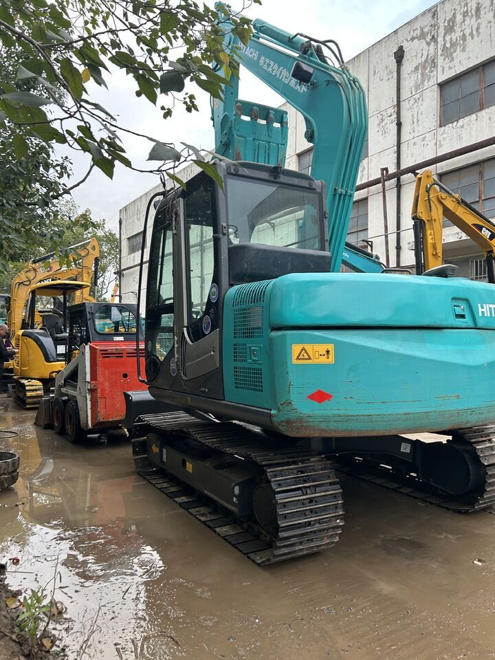 2022 Hitachi ZX70-3 excavator, rear three-quarter view