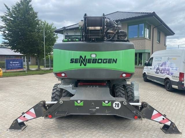 2018 Sennebogen 613 M crawler excavator rear view