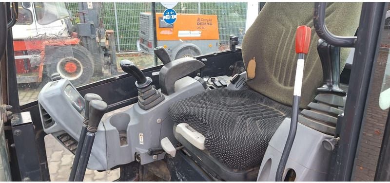 2014 Kubota KX018-4 mini excavator interior view