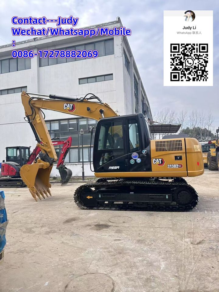 2023 Caterpillar 313D2 GC crawler excavator side view