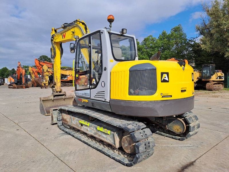 2020 Wacker Neuson ET145 crawler excavator, rear three-quarter view