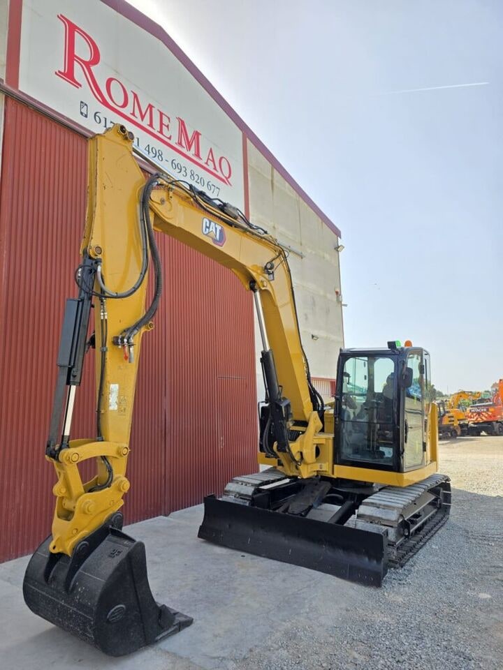 2020 Caterpillar 308C mini excavator, side view