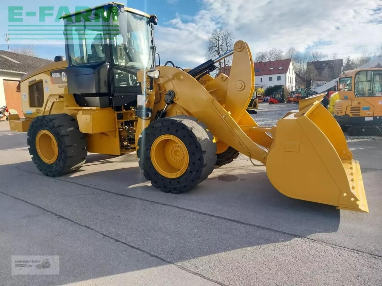 2016 Caterpillar 926M wheel loader, front three-quarter view