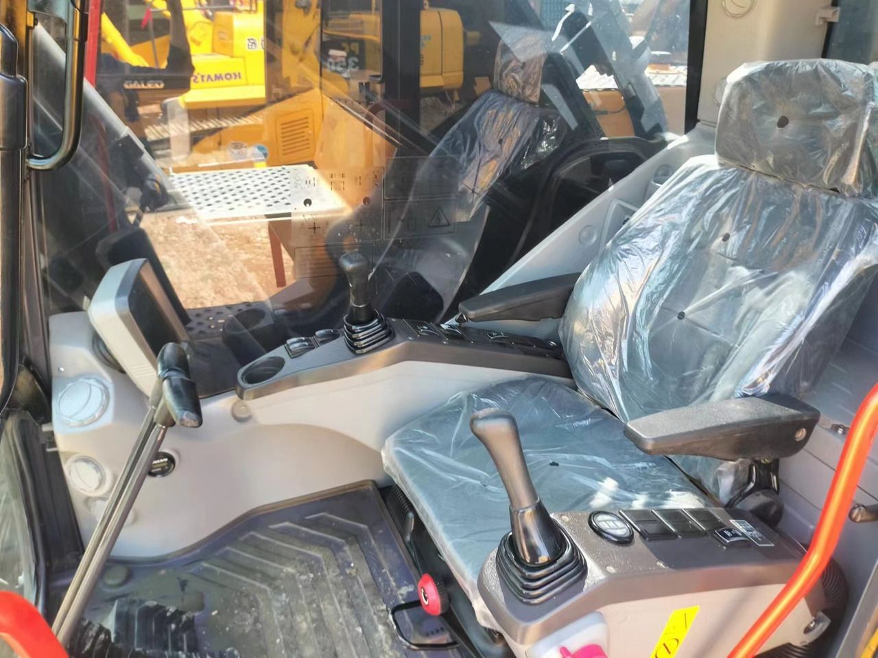 2021 Volvo EC480 crawler excavator interior view