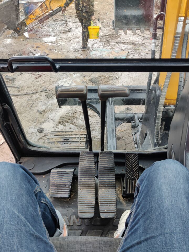 2022 Sany SY60 Mini Excavator operator cab interior view 2022 Sany SY60 Mini Excavator operator cab interior view