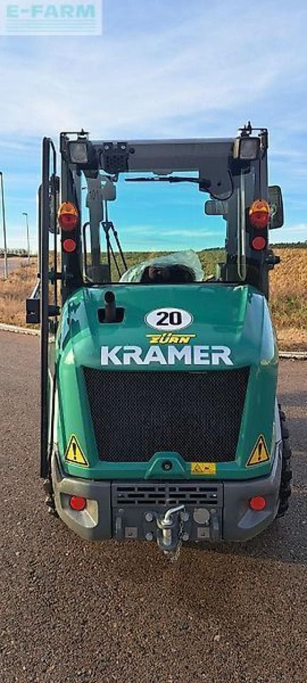 2021 Kramer KL14.5 mini excavator front view 2021 Kramer KL14.5 mini excavator front view