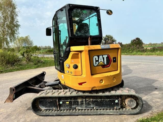 2024 Caterpillar 305C mini excavator rear view
