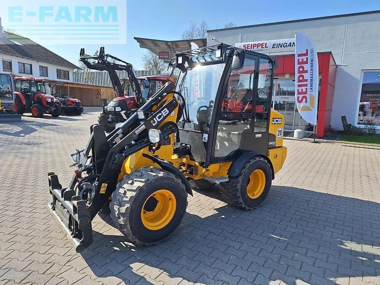 2024 JCB 403PLUS mini excavator, side view