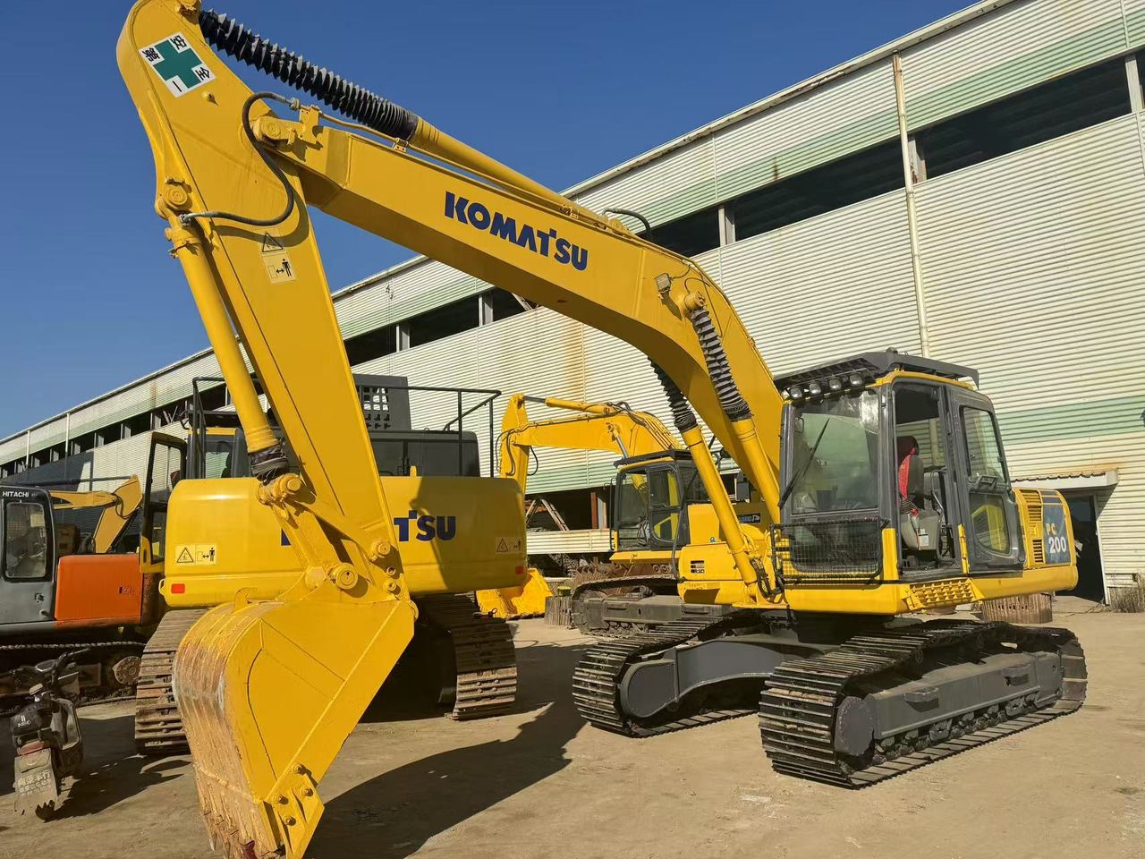 Excavator pe senile 2018 Komatsu PC200-8, vedere laterală