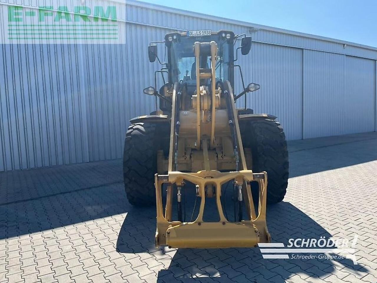 2023 Caterpillar 938H wheel loader, front view