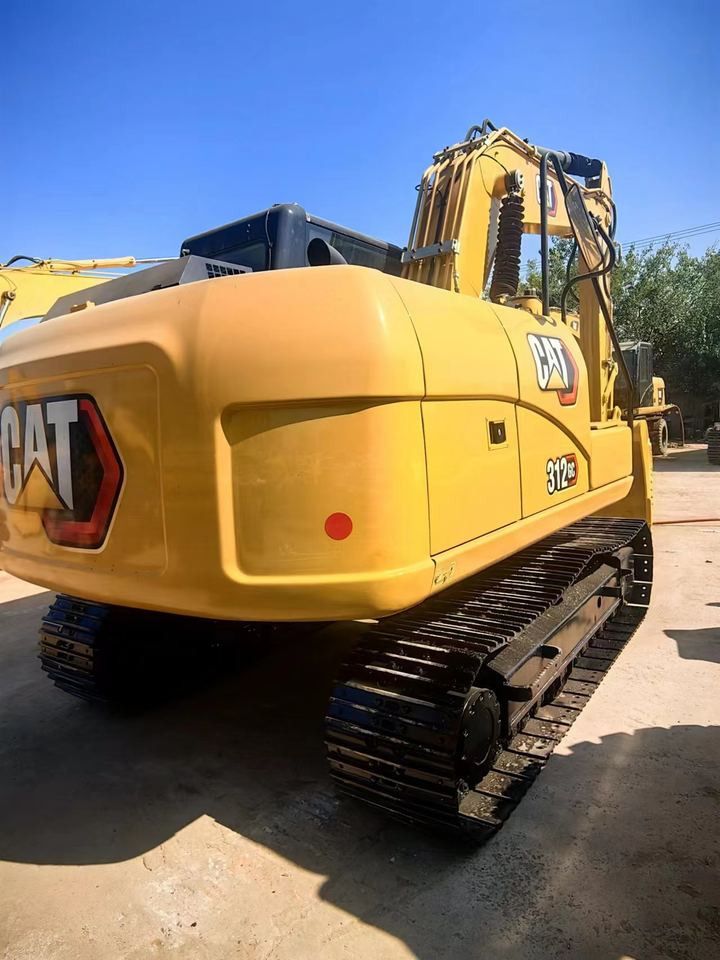 2022 Caterpillar 312GC crawler excavator rear view