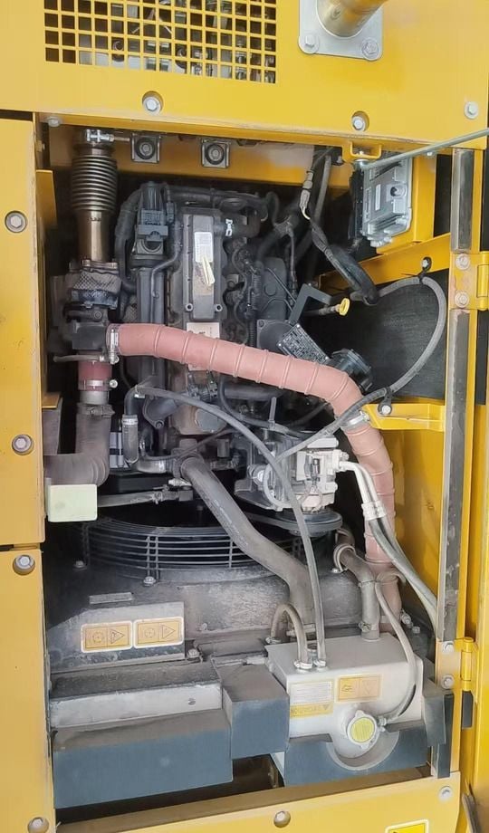 2024 XCMG XE135G crawler excavator engine compartment view