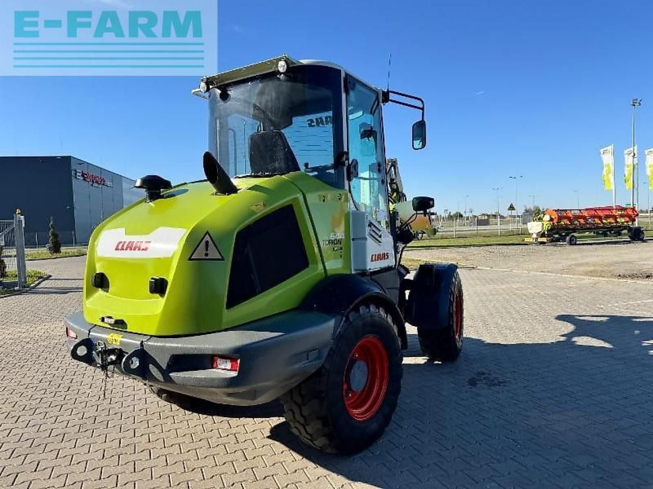 2020 Claas TORION 644 SINUS wheel loader rear three-quarter view