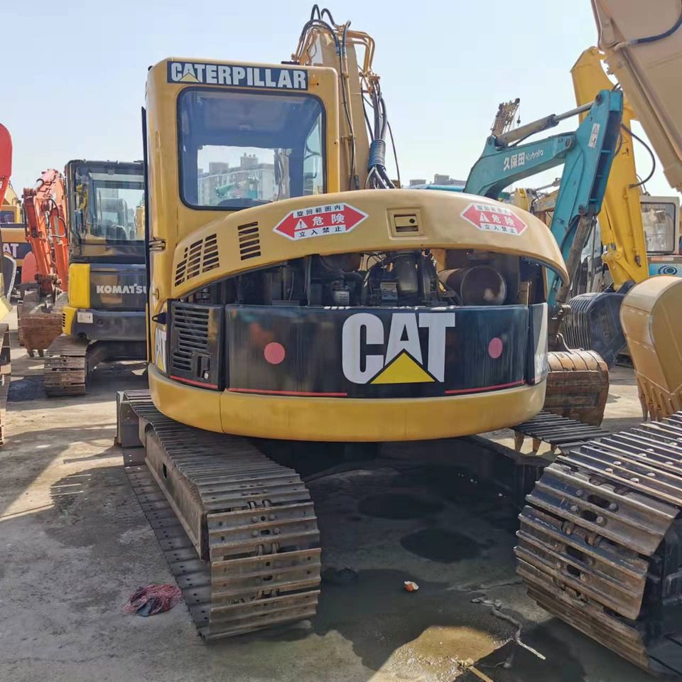 2024 Caterpillar 308C excavator rear view
