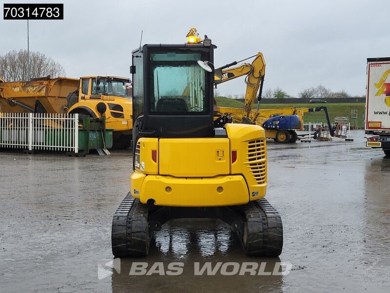 2024 Komatsu PC55MR-5 mini excavator rear view