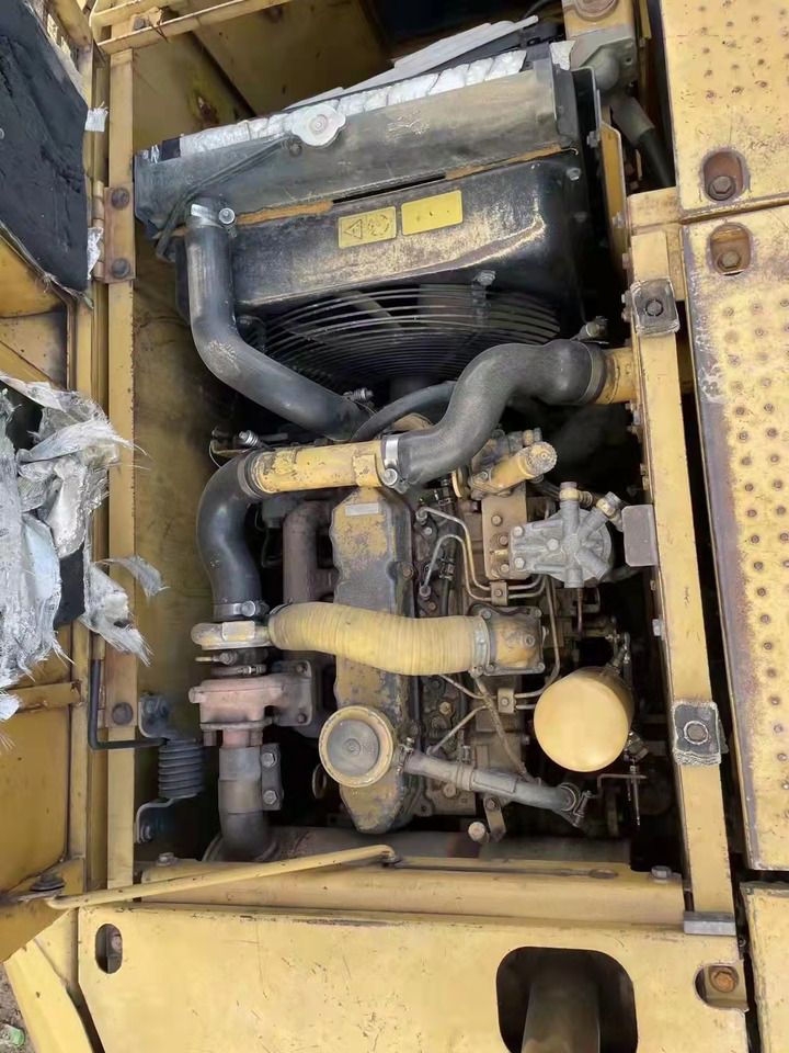 2023 Caterpillar 312C crawler excavator engine compartment view