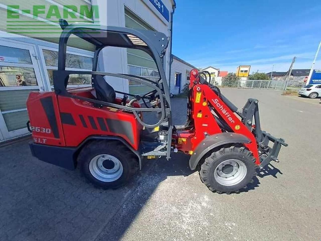 2025 Schäffer 2630 SLT mini excavator, side view 2025 Schäffer 2630 SLT mini excavator, side view