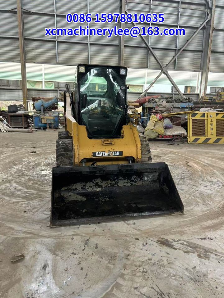2023 Caterpillar 246C skid steer loader, front view