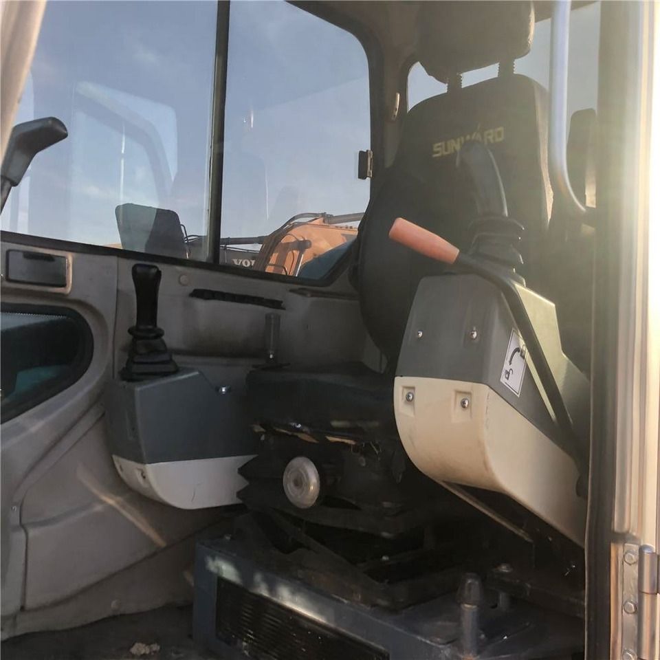 2024 Sunward SWE80E mini excavator interior cab view