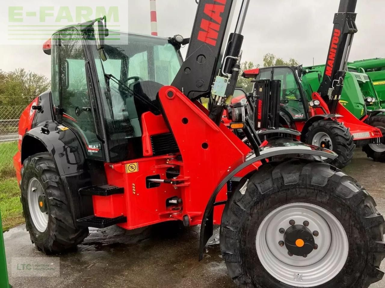 2023 Manitou MLA-T 533-145 V+ telehandler, front three-quarter view 2023 Manitou MLA-T 533-145 V+ telehandler, front three-quarter view